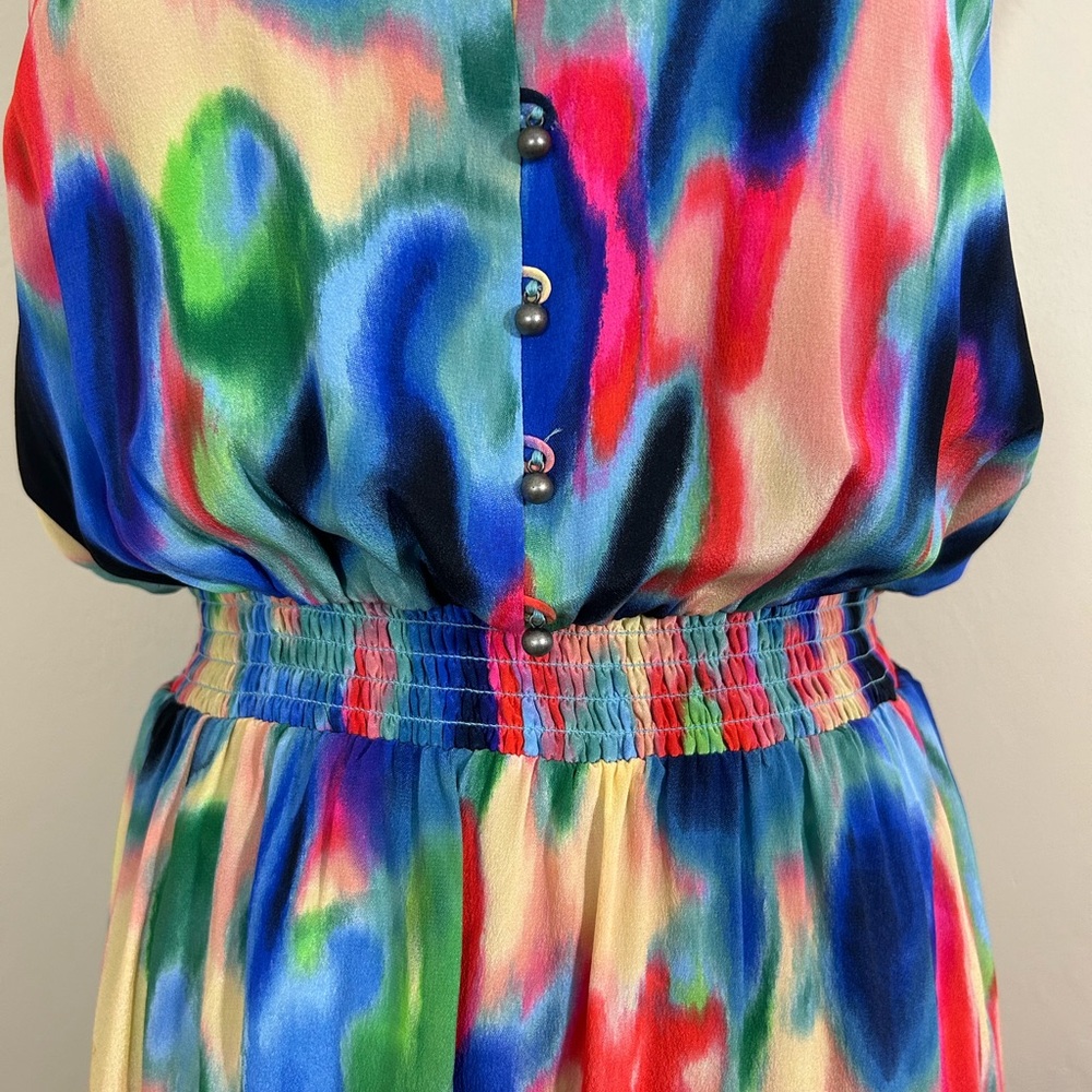 Maeve Multicolor Abstract Maxi Dress - Picture 6 of 16